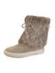 Tory Burch Suede Tassel Accents Boots