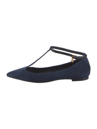 Tory Burch Suede Flats