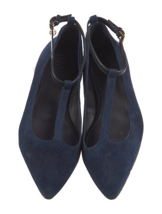 Tory Burch Suede Flats