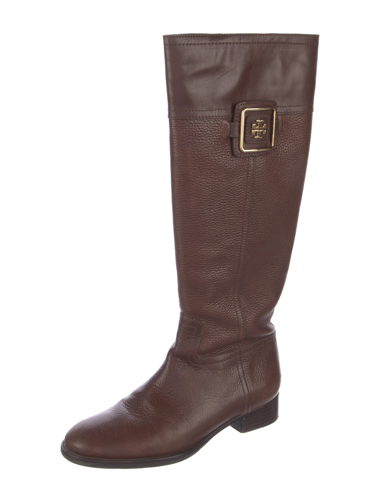 Tory Burch Leather Riding Boots