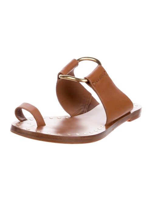 Tory Burch Leather Studded Accents Sandals