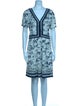 Tory Burch Silk Mini Dress