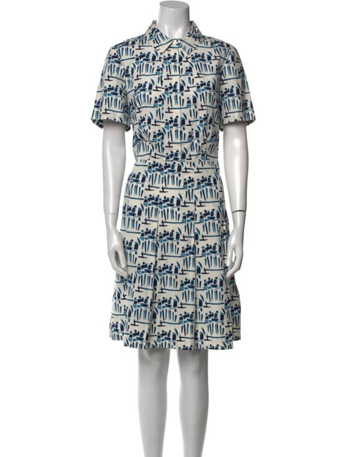 Tory Burch Printed Midi Length Dress