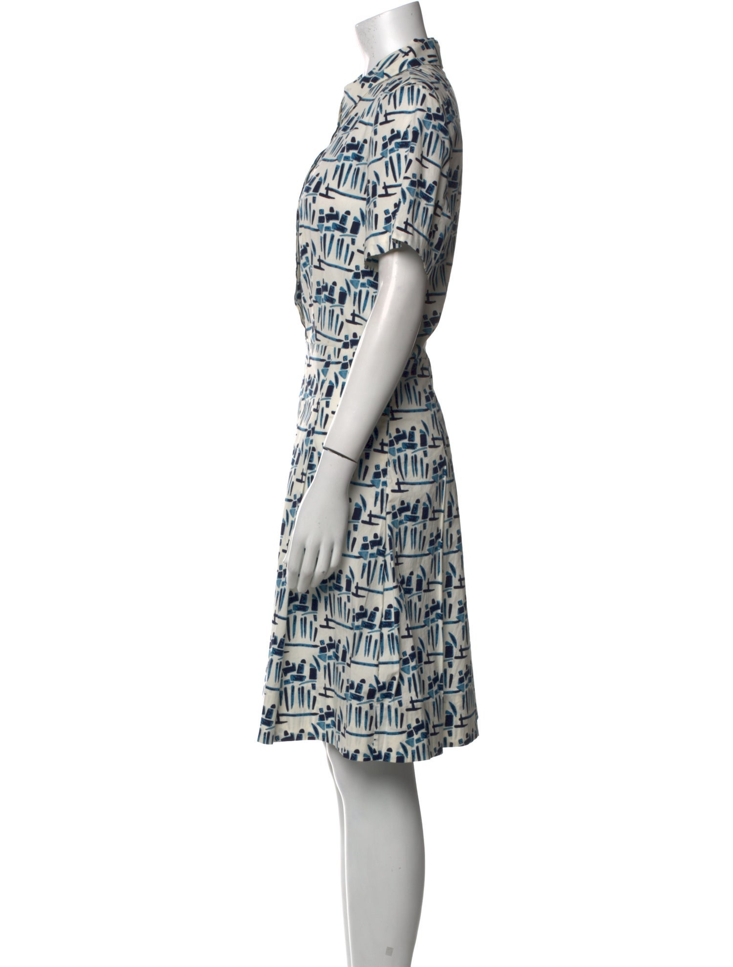 Tory Burch Printed Midi Length Dress