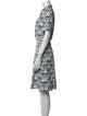 Tory Burch Printed Midi Length Dress