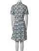 Tory Burch Printed Midi Length Dress