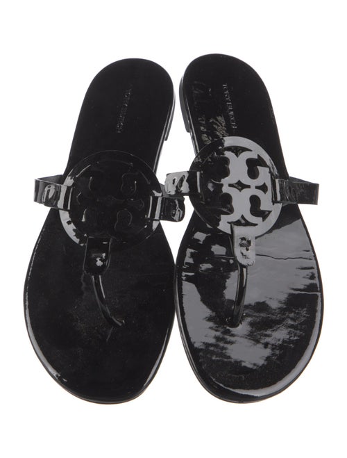 Tory Burch Patent Leather Slides