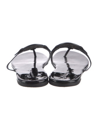 Tory Burch Patent Leather Slides