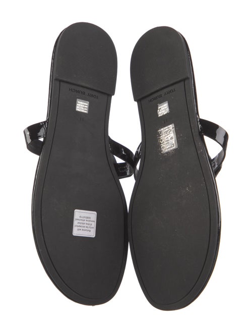 Tory Burch Patent Leather Slides