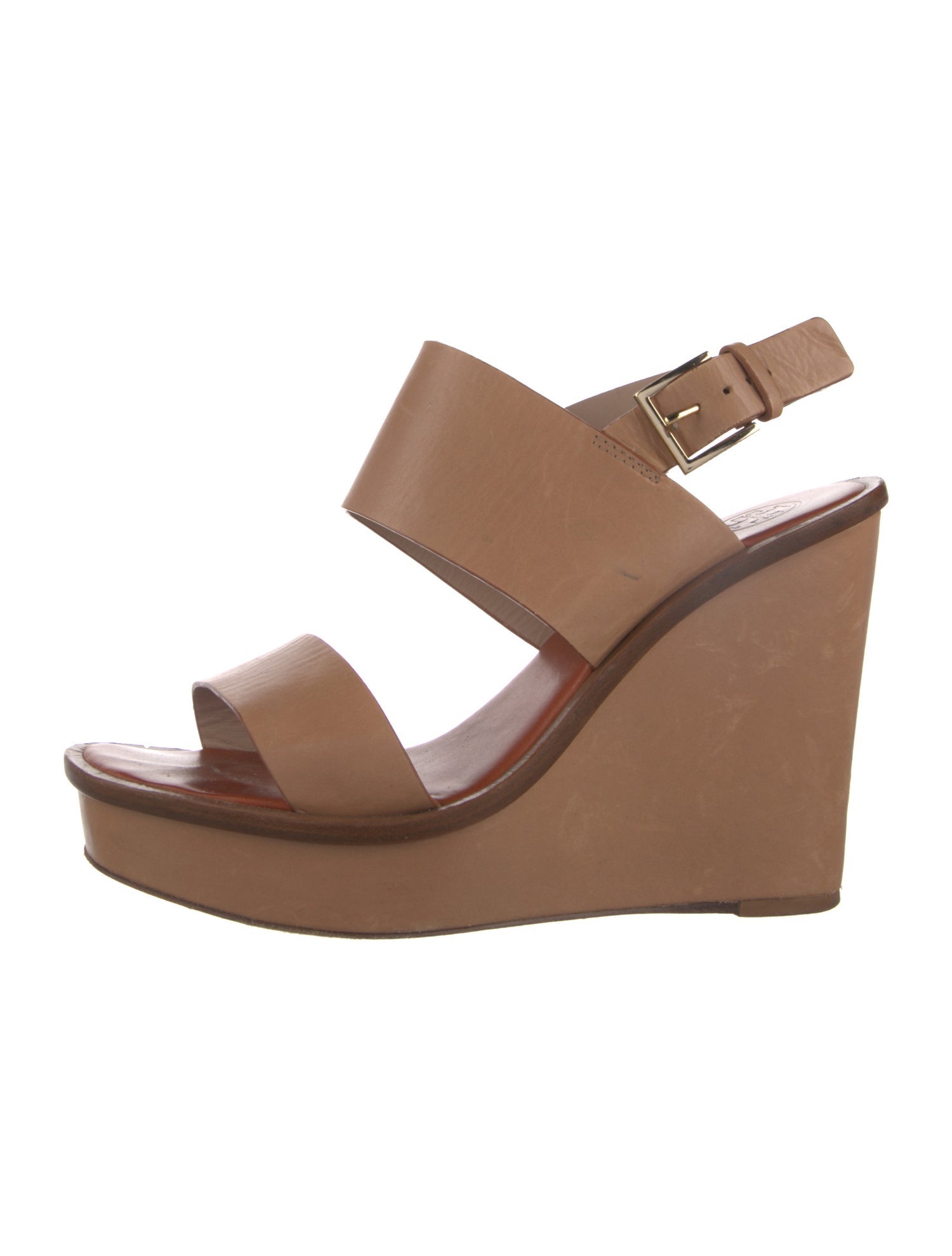 Tory Burch Leather Slingback Sandals