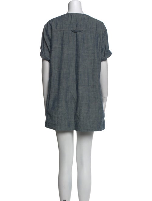 Tory Burch Scoop Neck Mini Dress