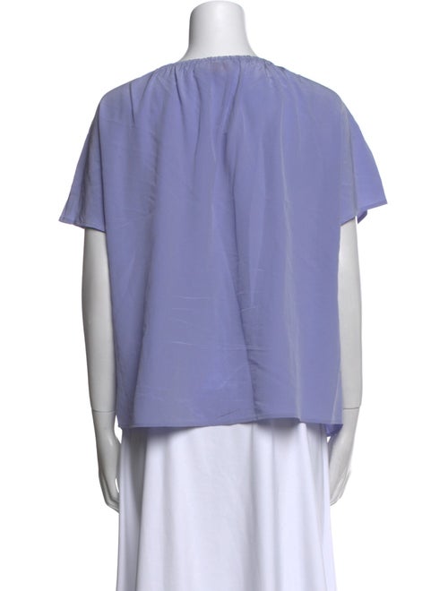 Tory Burch Silk Printed T-Shirt