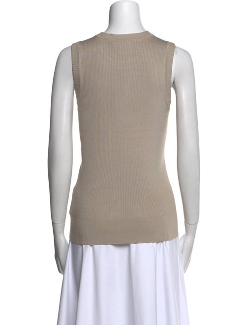 Tory Burch Silk Crew Neck Top