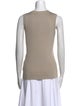 Tory Burch Silk Crew Neck Top
