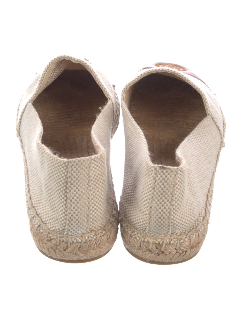 Tory Burch Canvas Espadrilles Neutrals Round-Toes… - image 4