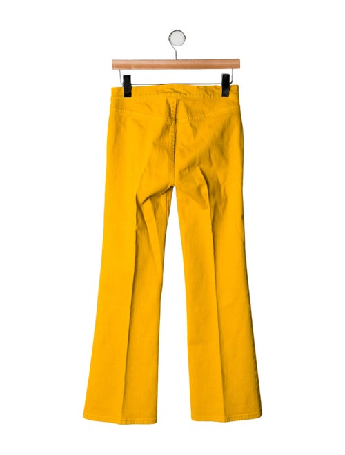Tory Burch Mid-Rise Wide Leg Jeans