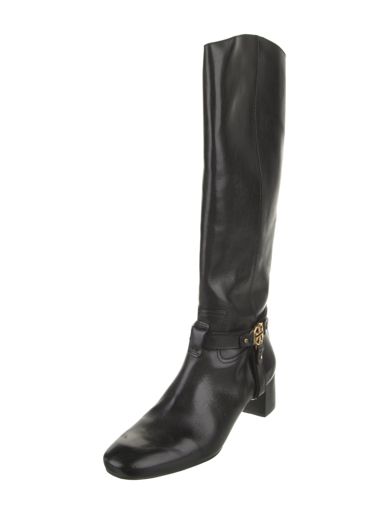 Tory Burch Leather Riding Boots