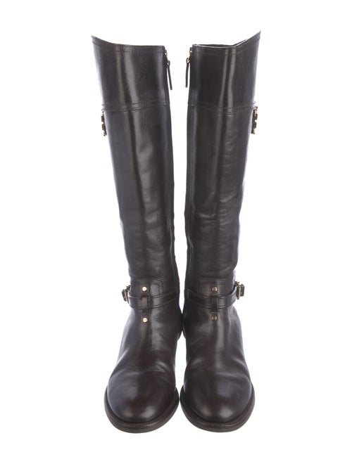 Tory Burch Leather Riding Boots