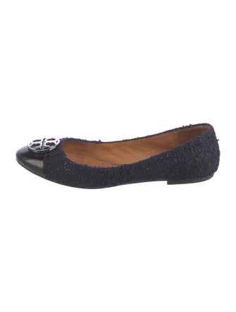 Tory Burch Tweed Ballet Flats