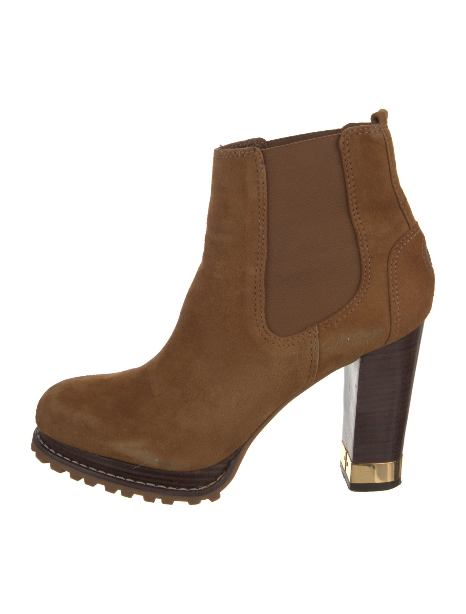 Tory Burch Suede Chelsea Boots