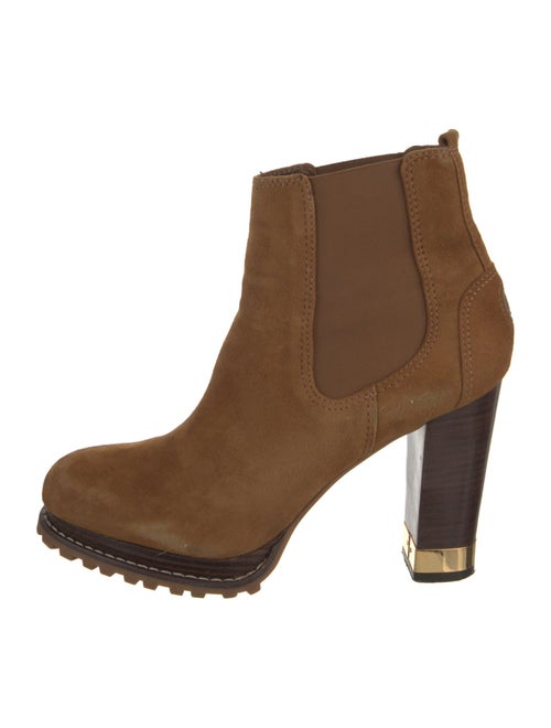 Tory Burch Suede Chelsea Boots