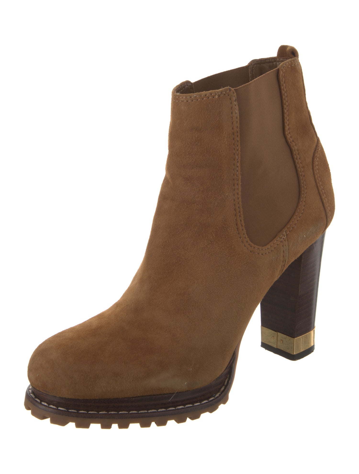Tory Burch Suede Chelsea Boots