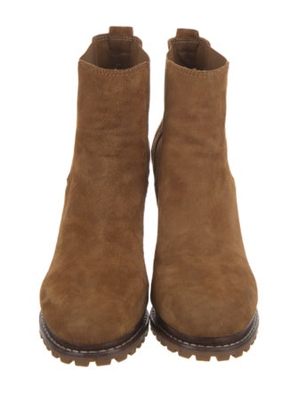 Tory Burch Suede Chelsea Boots