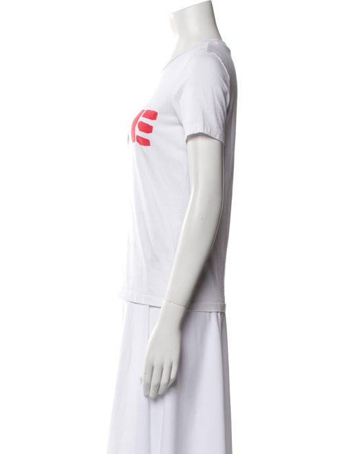 Tory Burch Graphic Print Crew Neck T-Shirt