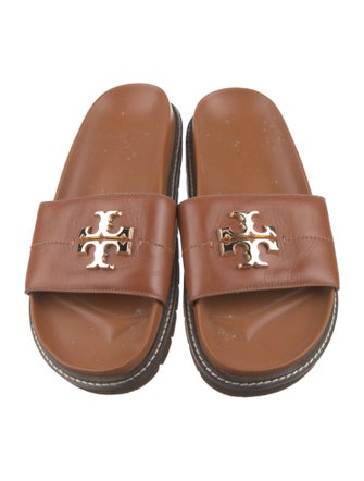 Tory Burch Leather Slides