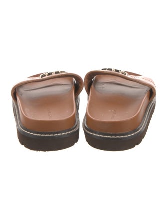 Tory Burch Leather Slides