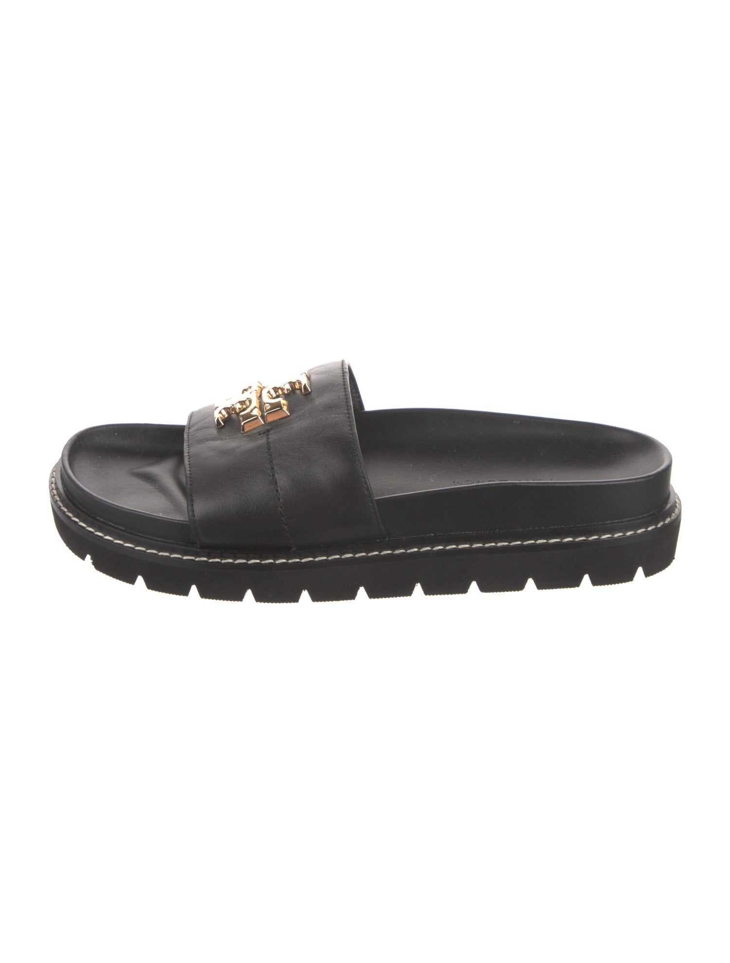 Tory Burch Leather Slides