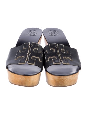 Tory Burch Leather Slides