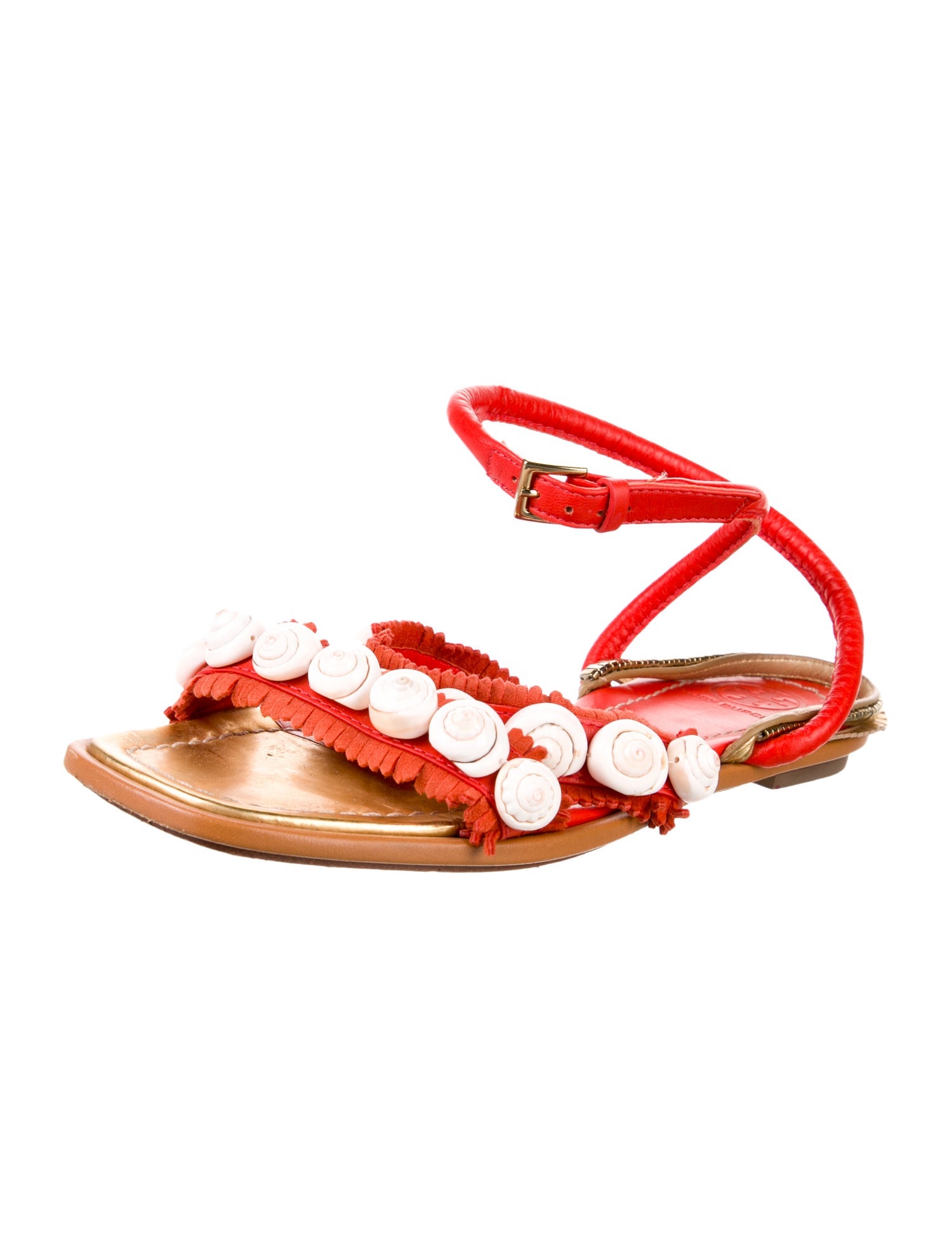 Tory Burch Leather Sandals