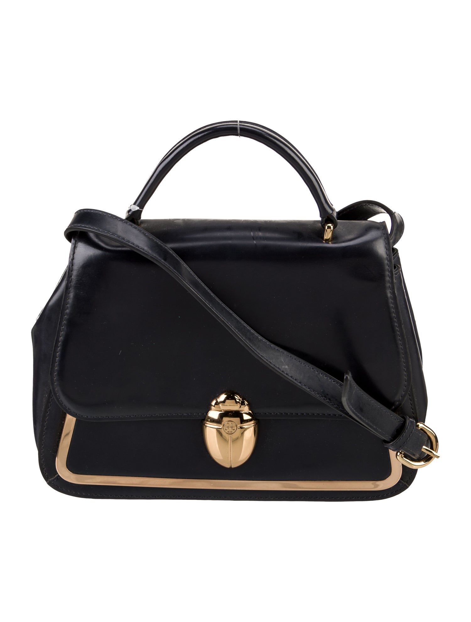 Tory Burch Leather Top Handle Bag