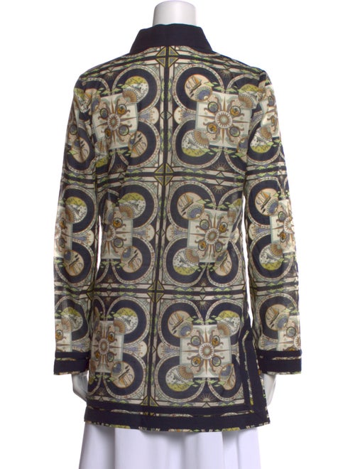 Tory Burch Paisley Print V-Neck Tunic