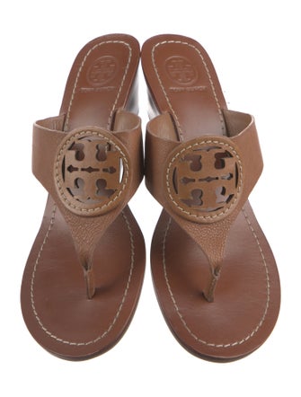 Tory Burch Leather Slides