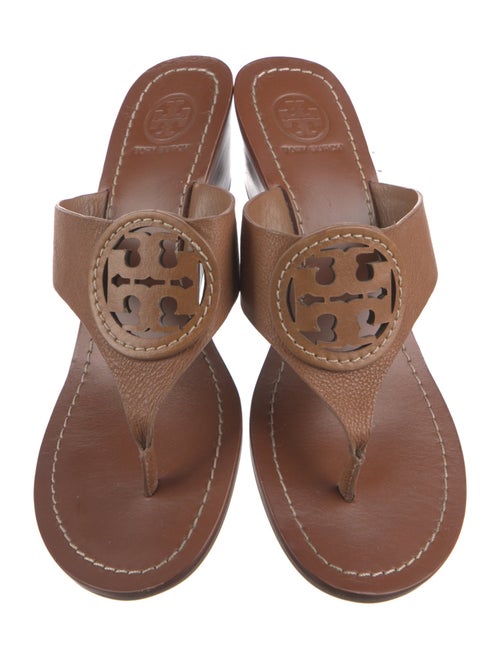 Tory Burch Leather Slides