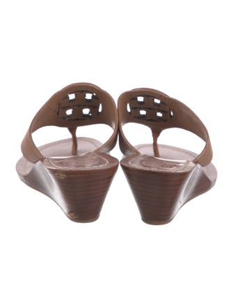 Tory Burch Leather Slides