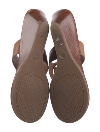 Tory Burch Leather Slides