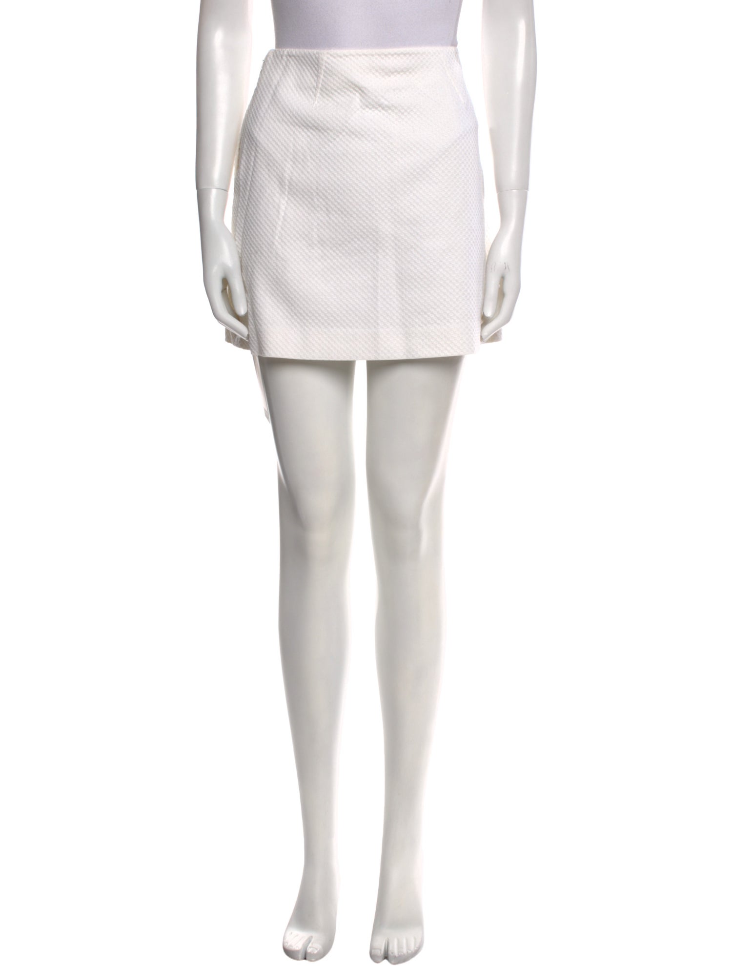 Tory Burch Pleated Accents Mini Skirt