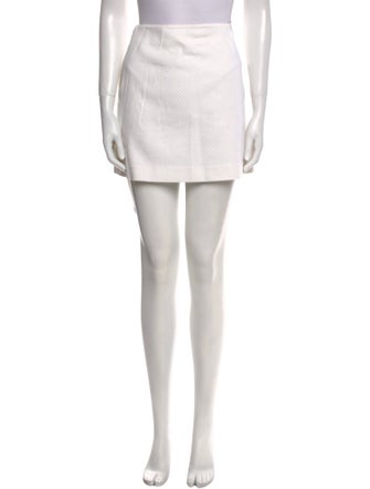 Tory Burch Pleated Accents Mini Skirt