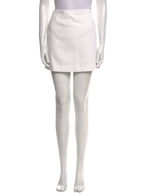 Tory Burch Pleated Accents Mini Skirt