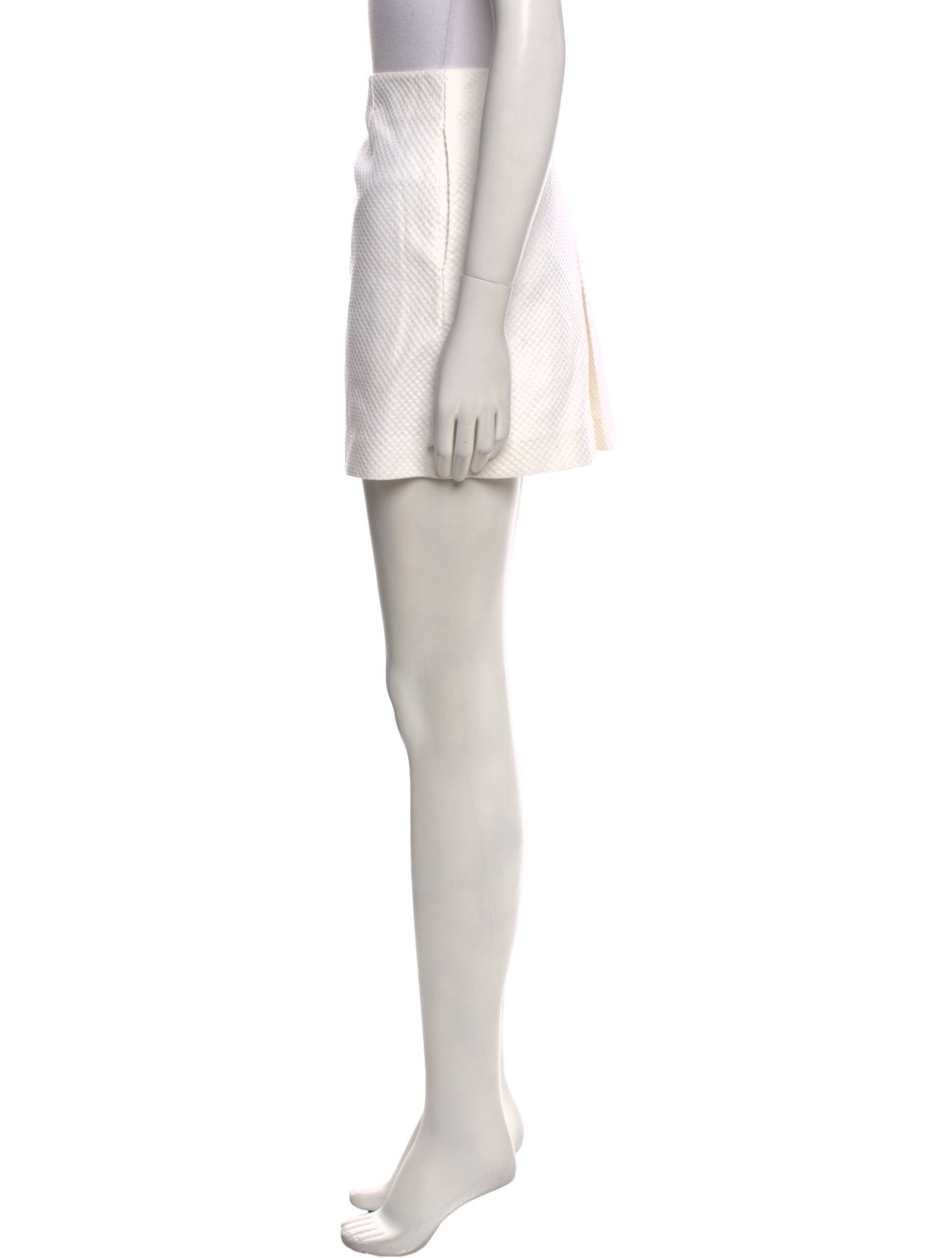 Tory Burch Pleated Accents Mini Skirt