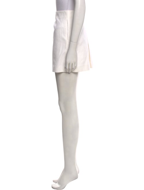Tory Burch Pleated Accents Mini Skirt