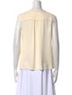 Tory Burch Silk Crew Neck Blouse