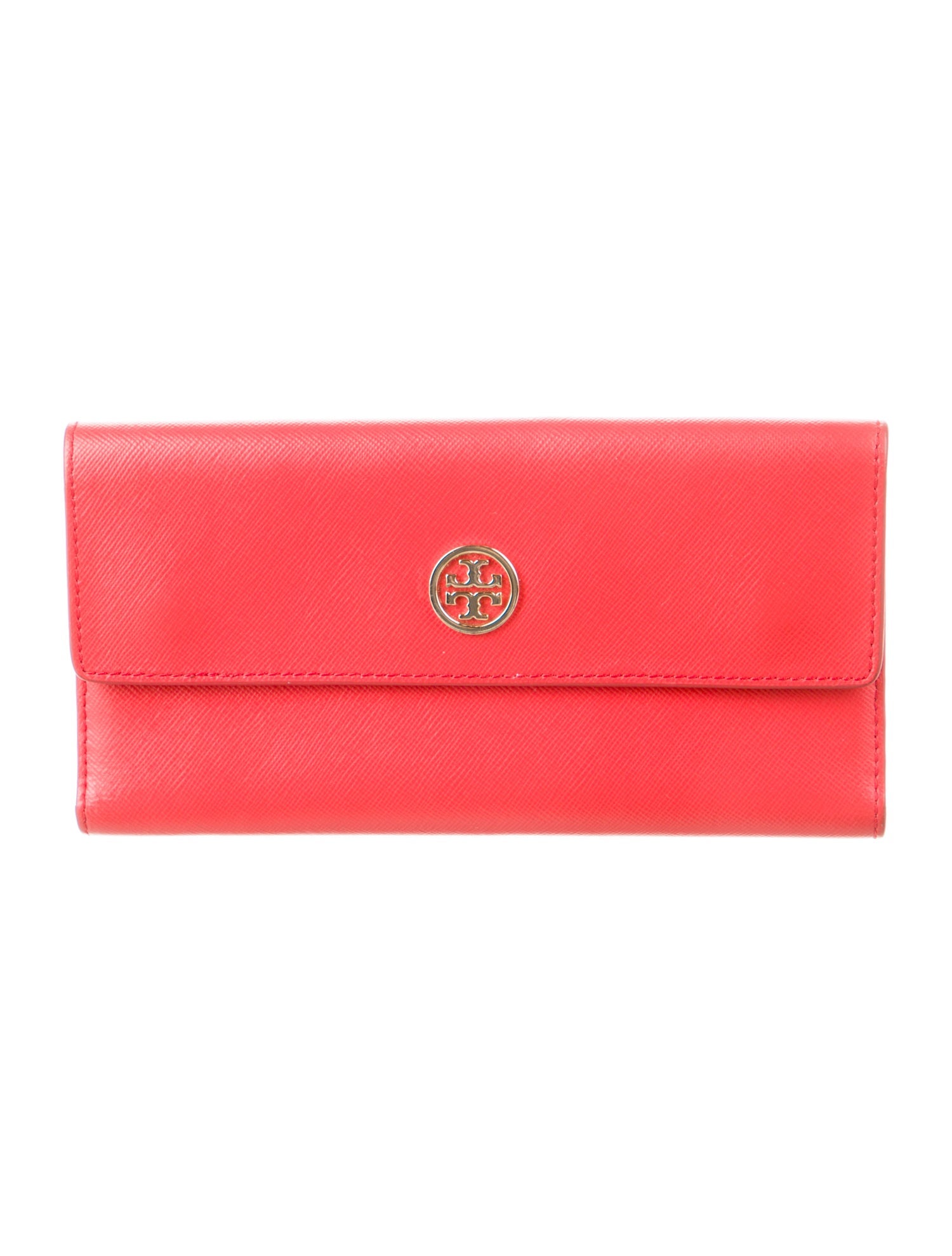 Tory Burch Leather Continental Wallet