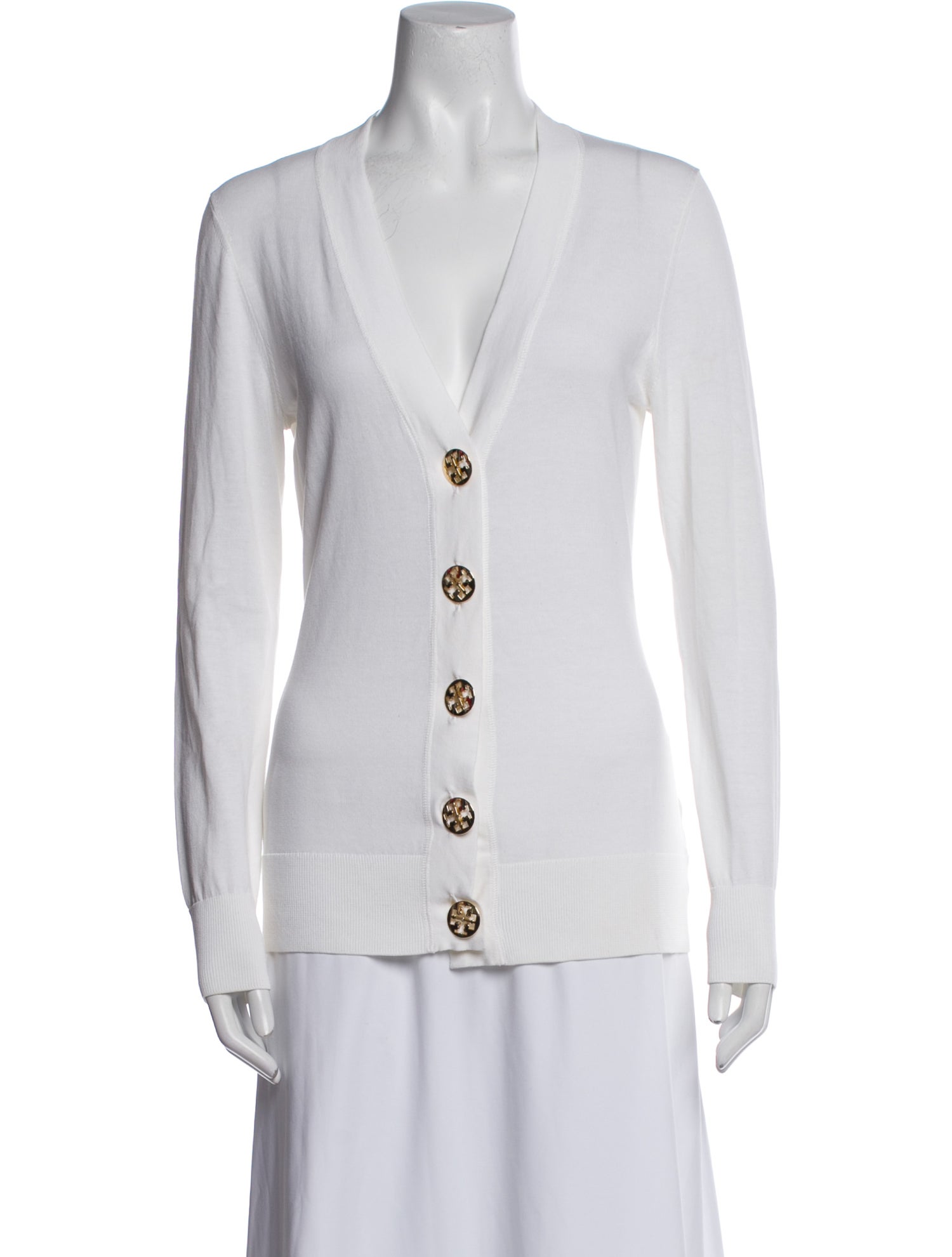 Tory Burch V-Neck Long Sleeve Tunic