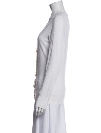 Tory Burch V-Neck Long Sleeve Tunic