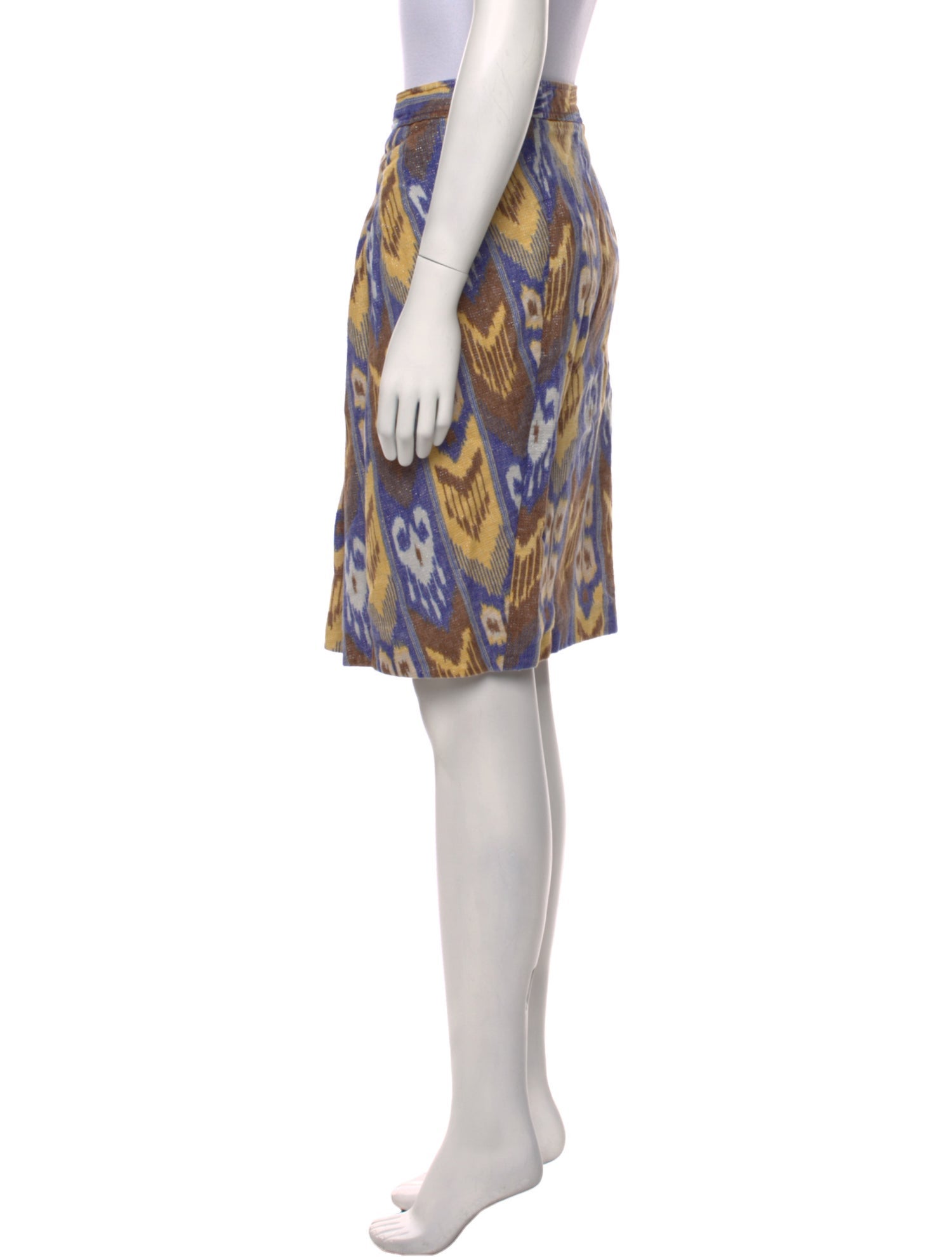 Tory Burch Linen Knee-Length Skirt