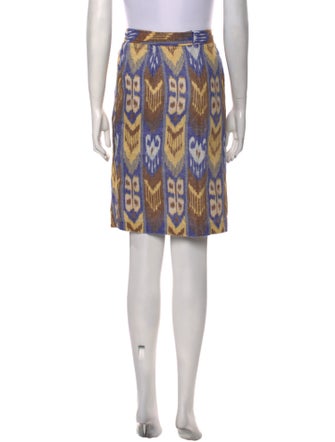 Tory Burch Linen Knee-Length Skirt